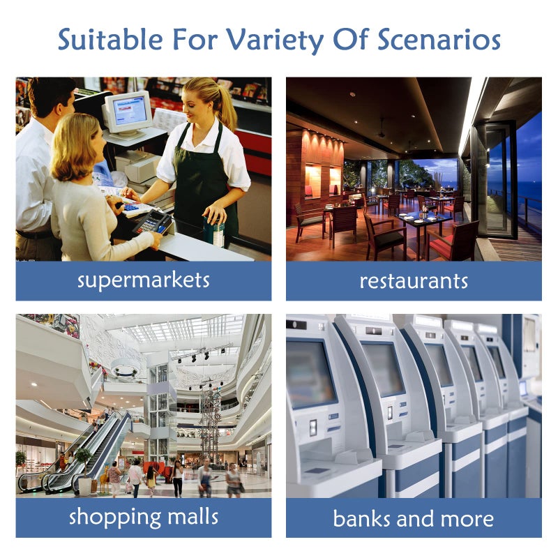 BESTEASY 2-1/4" x 85' POS Cash Register Roll Thermal Receipt Paper White Cash Register POS Receipt Paper (50 Rolls) - Image 5